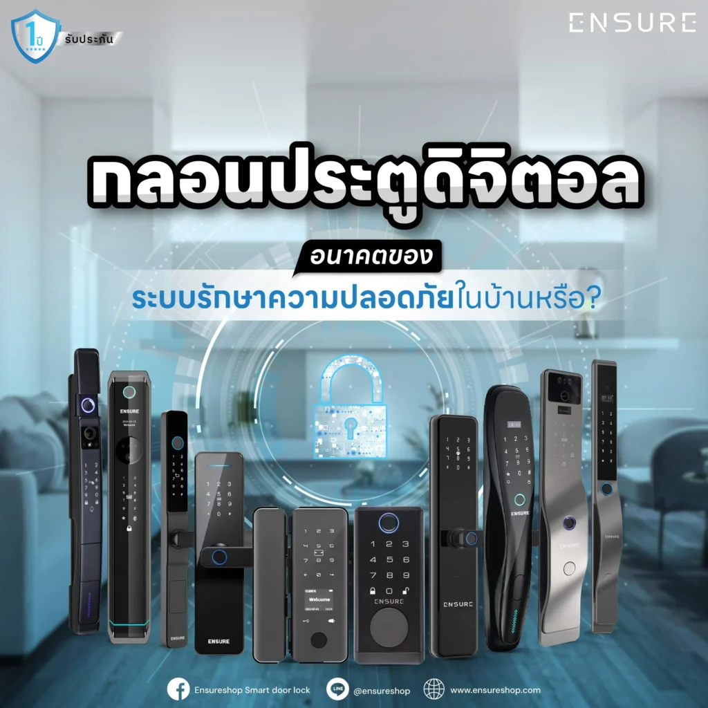 แบตเตอรี่หมดกลางดึก! จะทำอย่างไรเมื่อกลอนประตูดิจิตอลล็อค?